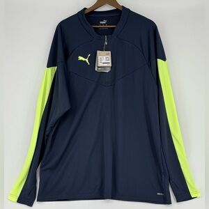 NWT. Puma Long Sleeve 1/4 Zip Pullover. XXL Slim Fit